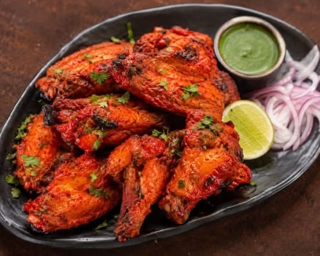 Tandoori Chicken Wings.